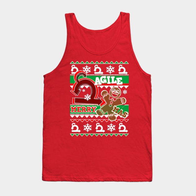 XMAS UGLY SWEATER AGILE Tank Top by eSeaty